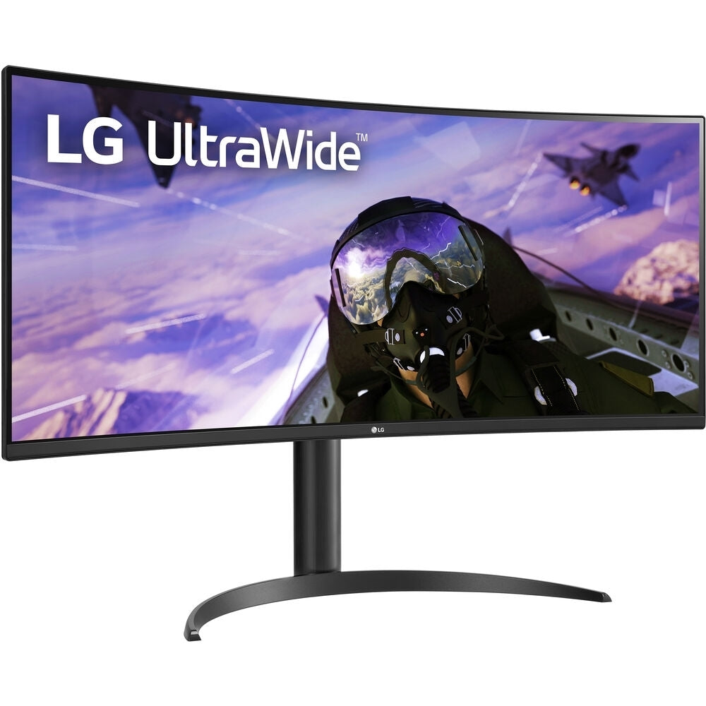 LG 34WP65C-B 34" UW-QHD (3440x1440) 160Hz 5ms Curved LCD FreeSync Monitor, Black (Certified Refurbished)