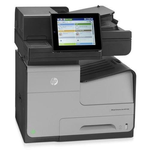 HP Officejet Enterprise X Series (PageWide) X585dn Thermal Inkjet Printer, Black (Scratch and Dent)