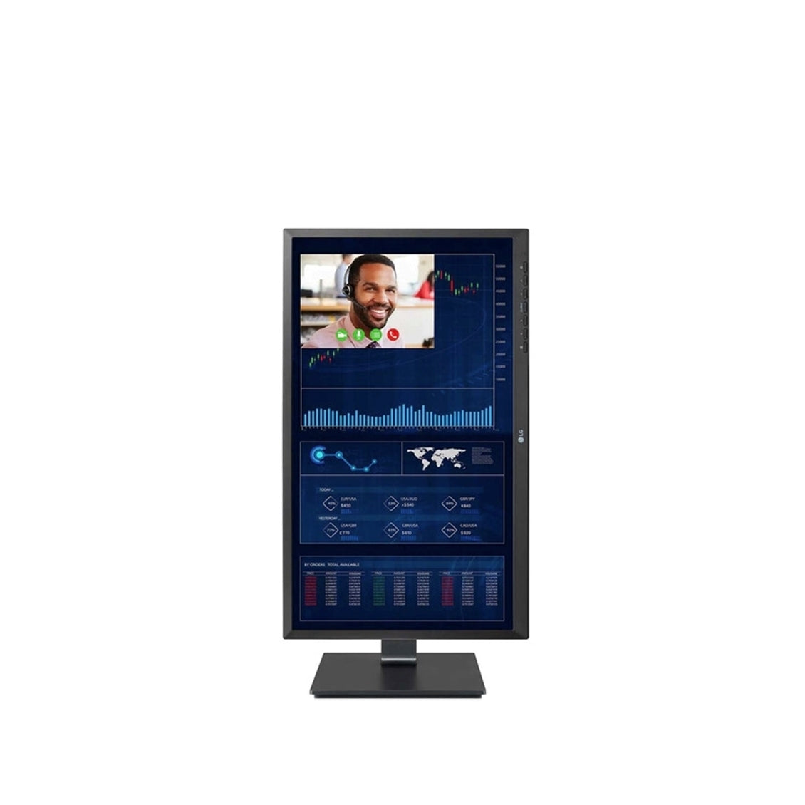 LG 24CN650N-6N 24" Full HD (1920x1080) 75Hz 5ms IPS FreeSync Monitor, Black (Certified Refurbished)