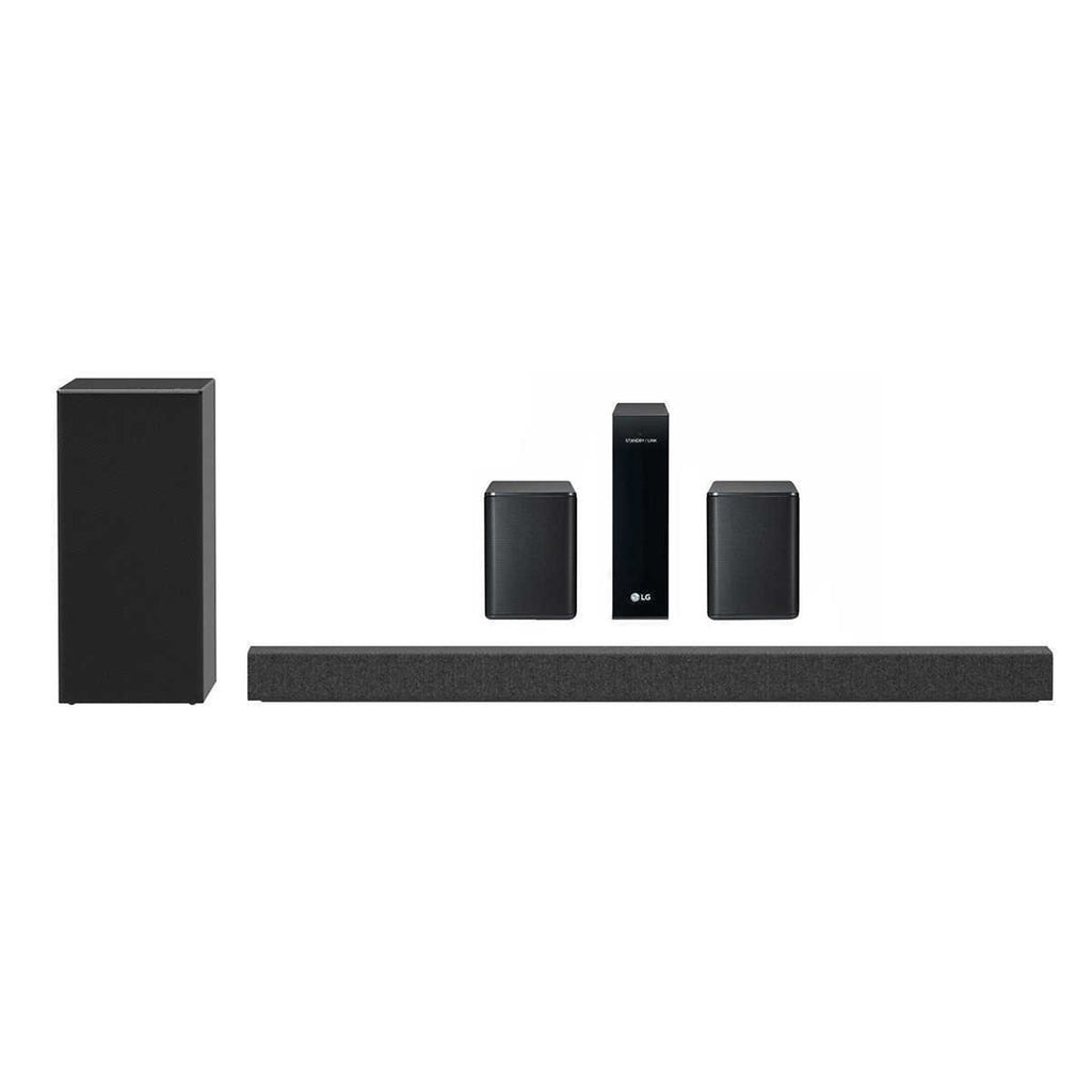 LG SP7R 7.1 Channel High Res Audio Sound Bar with Rear Speaker Kit, Black (Used - Good)