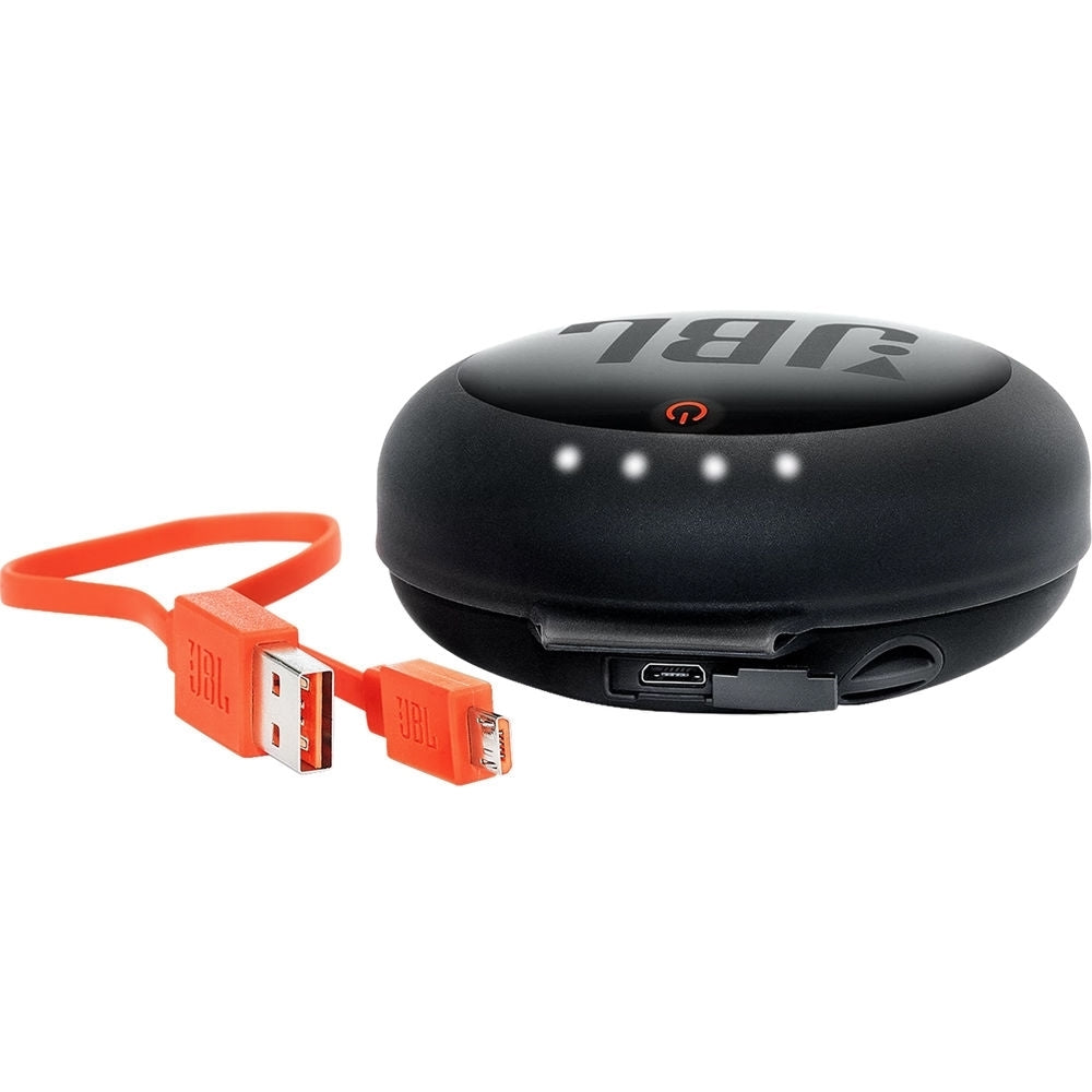 JBL Charging Case for In-Ear Wireless Headphones (JBLHPCCBLKAM), Black (New Open Box)