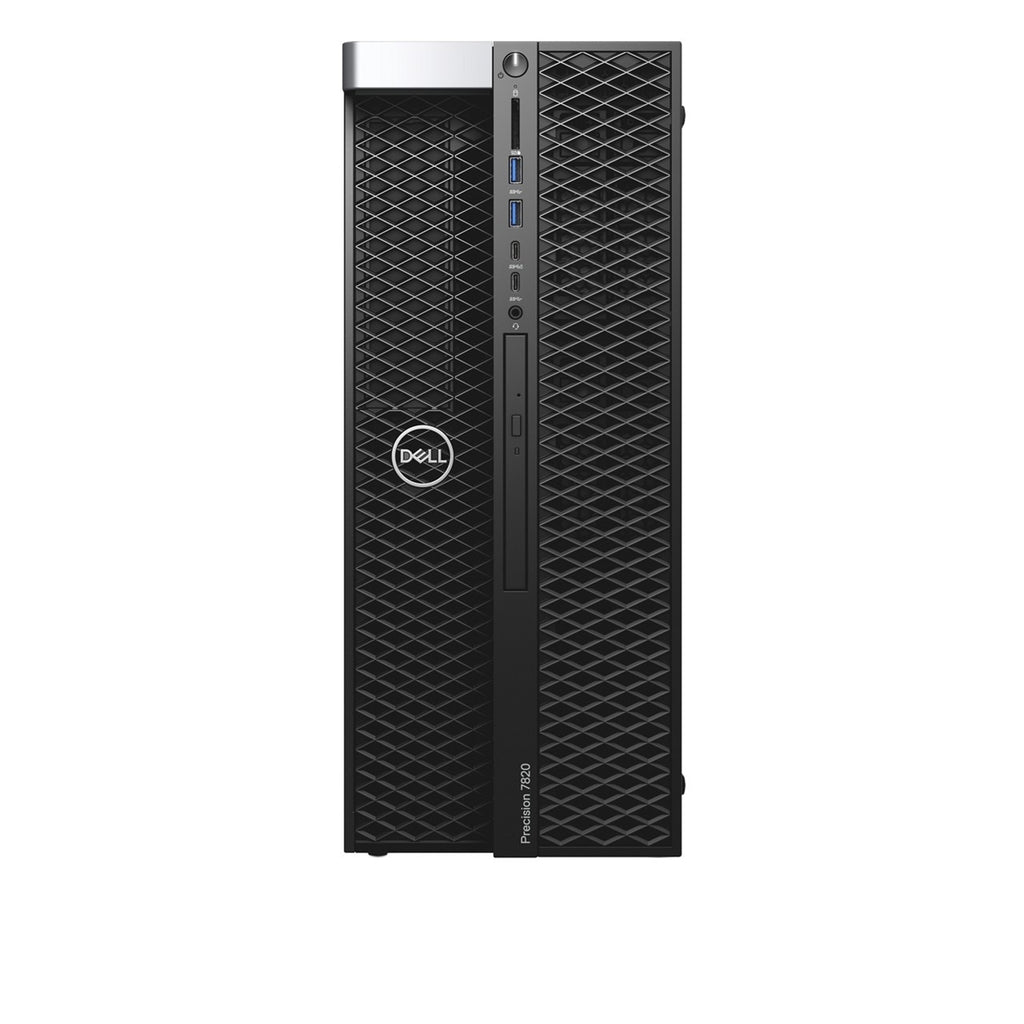 Dell Precision T7820 Tower 64GB 1TB SSD Xeon® Gold 6234 4.0GHz WIN11P, Black (Certified Refurbished)