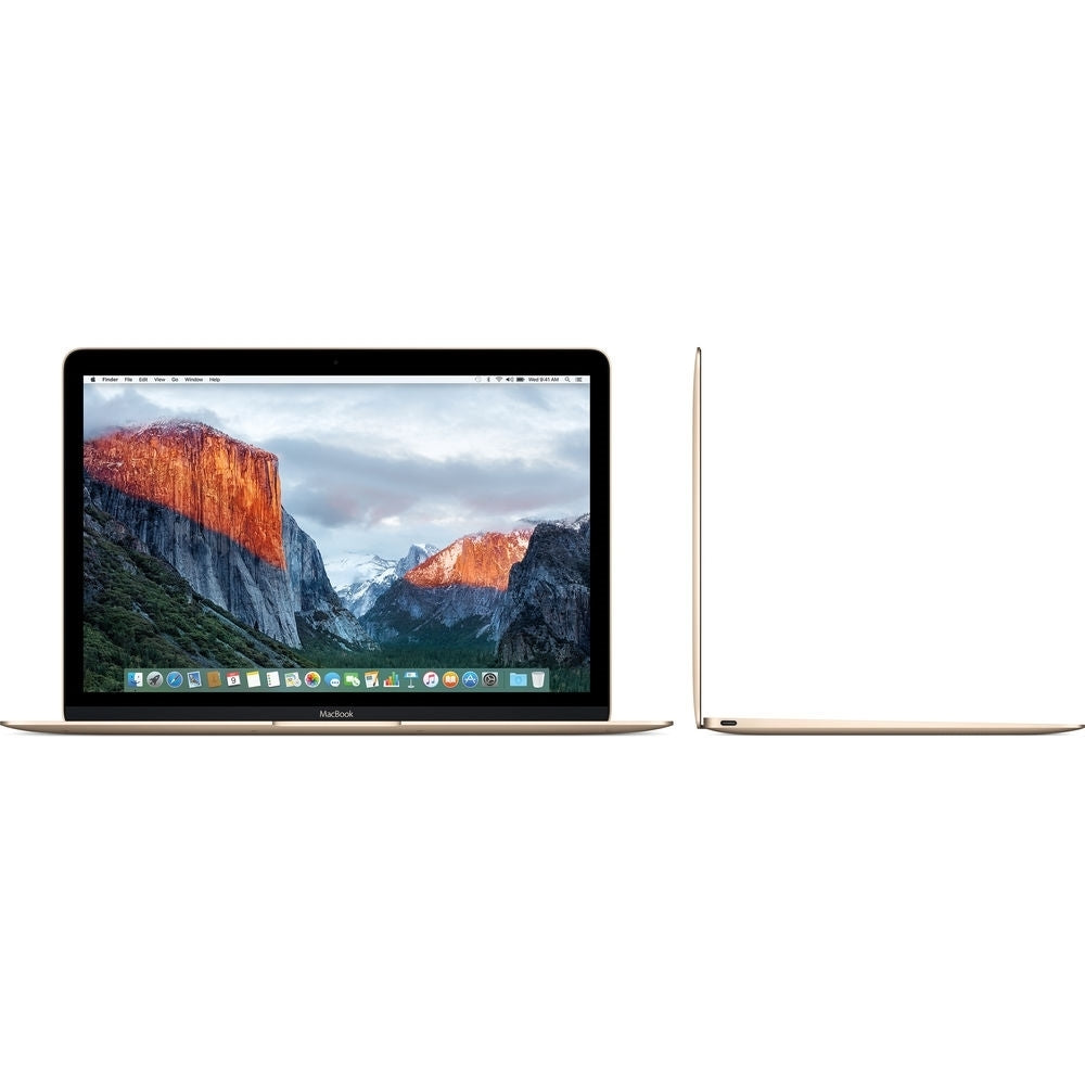 Apple MacBook MLHE2LL/A 12" 8GB 256GB Intel Core m3-6Y30 X2 1.1GHz macOS 10.12, Gold (Refurbished)