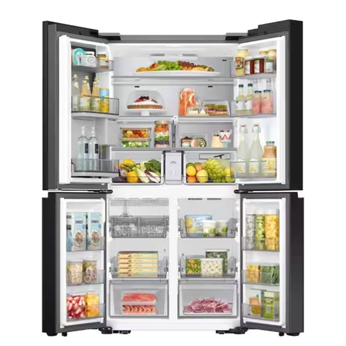 SAMSUNG RF23B7671SR Bespoke AI 4-Door Flex Beverage Center™ | Dual Ice Maker Flex Zone Counter Depth (New Open Box)