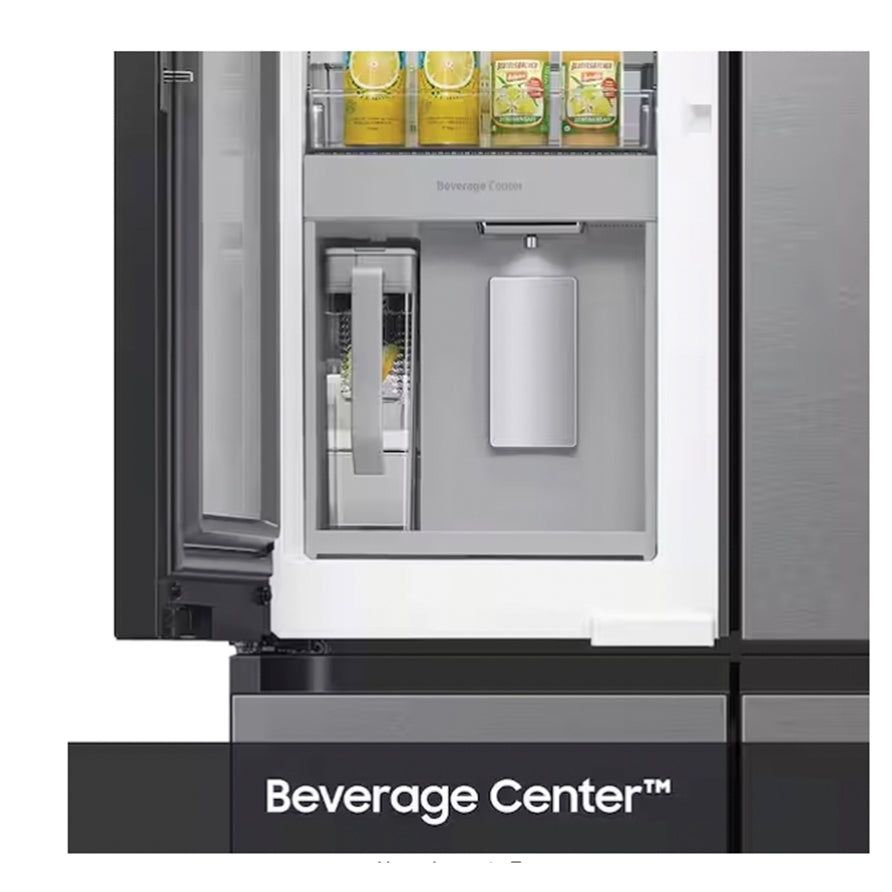 SAMSUNG RF23B7671SR Bespoke AI 4-Door Flex Beverage Center™ | Dual Ice Maker Flex Zone Counter Depth (New Open Box)