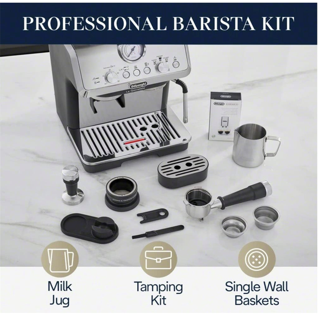 De'Longhi La Specialista Espresso Latte and Cappuccino Machine with Grinder and Milk Frother (Used - Good)